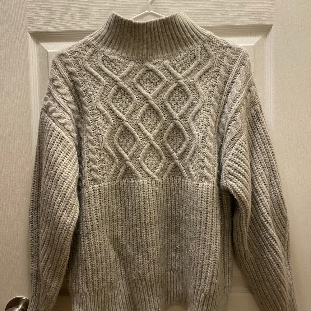 Gray sweater